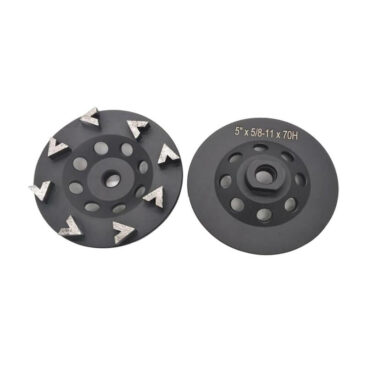 arrow segment diamond cup grinding wheels for concrete cw-02