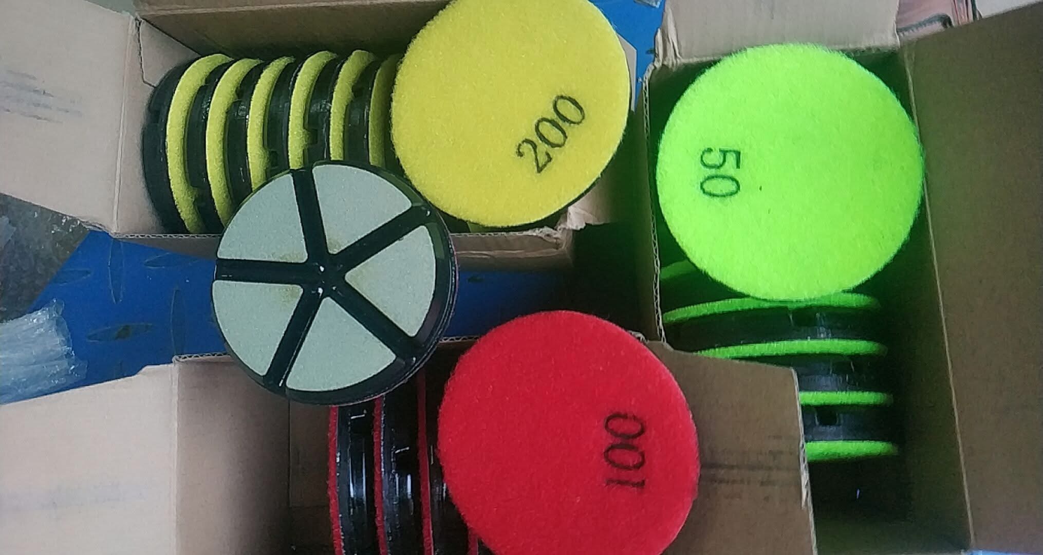 ceramic bonded diamond polishing pads